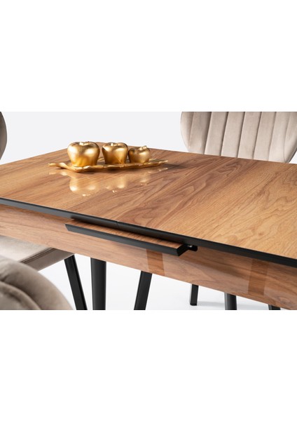 Melisa Star Mdf Açılır Mutfak Masa Takımı 60x100