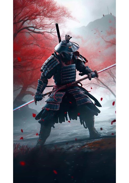Japon Dövüş Sanatları Duvar Poster 30X42 cm Çerçevesiz/ M