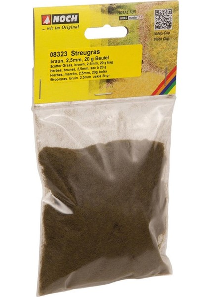 8323 Serpme Çim, Kahverengi, 2.5 Mm, 20 Gram Diorama Malzemesi modelleri