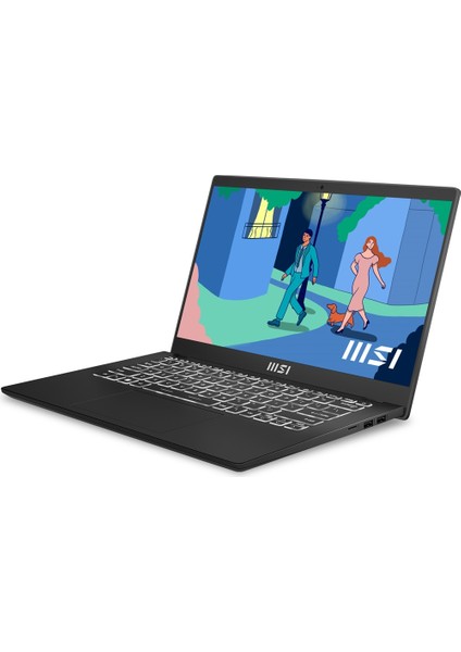 Msı Modern 14 Intel Core I7 1255U 16GB 2tb SSD Windows 11 Pro 14" Intel® Iris® Xe Graphics Fhd IPS Taşınabilir Bilgisayar C12MO1039XTRP03 + Zetta Çanta