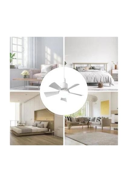 Vantilatör 82W LED Işıklı