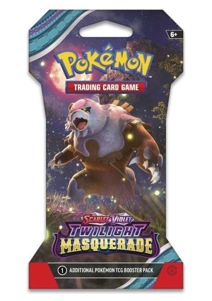 Tcg Twilight Masquerade Sleeved Tek Booster Paket