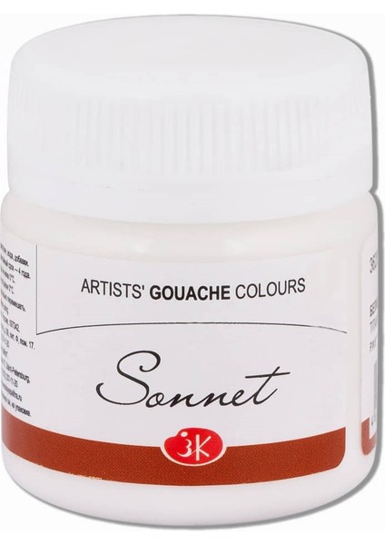 Sonnet Guaj Boya 40 ml 101 Titanium White