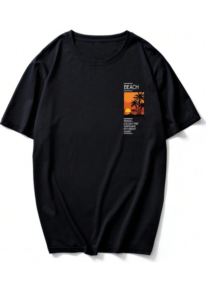 Only Trendwear Erkek Beach Baskılı Oversize Tshirt fiyatları