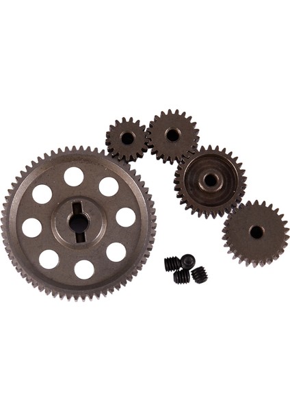 Diferansiyel Ana Metal Düz Dişli 64T 17T 21T 26T 29T Motor Dişli Rc Araba Parçası Hsp 1/10 Rc Araba Kamyon 94111 (Yurt Dışından) fiyatları