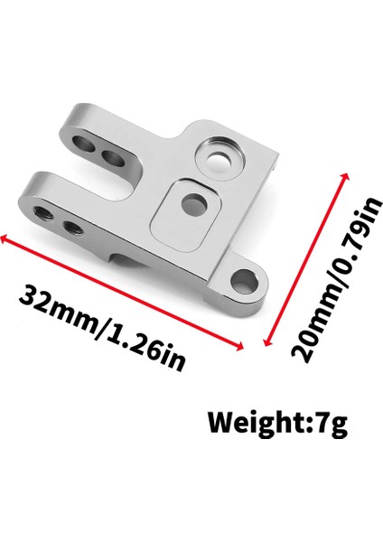 7075 Cnc Alüminyum Alaşımlı Metal Panhard Dağı Traxxas Trx4 Trx6 1/10 Rc Paletli Araba Yükseltme Parçaları Aksesuarları (Yurt Dışından) fiyatları