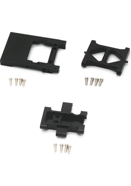 Metal Kiriş Servo Braketi Şanzıman Montajı 1/18 Fms Eazyrc Rochobby Fj Cruiser Patriot Katana Rc Araba Yükseltme Parçaları, 4 (Yurt Dışından)