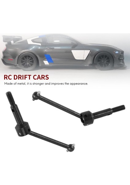 Metal Evrensel Salıncak Mili Cvd 53792 1/10 Rc Araba Için Tamiya Tt-01 TT01 Tt-02 TT02 TA04 Yükseltme Parçaları (Yurt Dışından) indirimleri