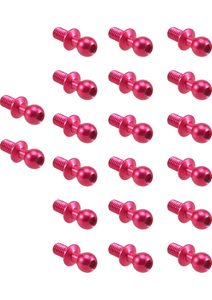 20 Adet Metal M3 Altıgen Başlı Vidalar Tamiya Tt-01 Tt-02 Sakura D4 D5 1/10 Rc Drift Araba Yedek Parçaları Evrensel, 2 (Yurt Dışından)