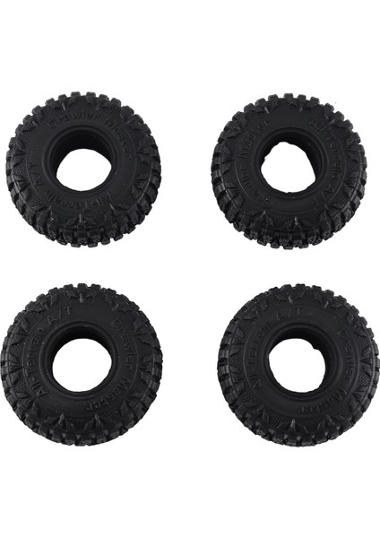 4 Adet 60MM 1.0 Inç Yumuşak Kauçuk Tekerlek Lastikleri Tüm Arazi Için 1/18 1/24 Rc Paletli Araba Eksenel SCX24 AX24 TRX4M Yükseltme Parçaları (Yurt Dışından)