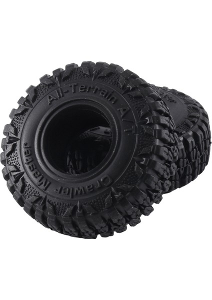 4 Adet 60MM 1.0 Inç Yumuşak Kauçuk Tekerlek Lastikleri Tüm Arazi Için 1/18 1/24 Rc Paletli Araba Eksenel SCX24 AX24 TRX4M Yükseltme Parçaları (Yurt Dışından)