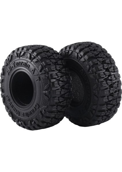 4 Adet 60MM 1.0 Inç Yumuşak Kauçuk Tekerlek Lastikleri Tüm Arazi Için 1/18 1/24 Rc Paletli Araba Eksenel SCX24 AX24 TRX4M Yükseltme Parçaları (Yurt Dışından)