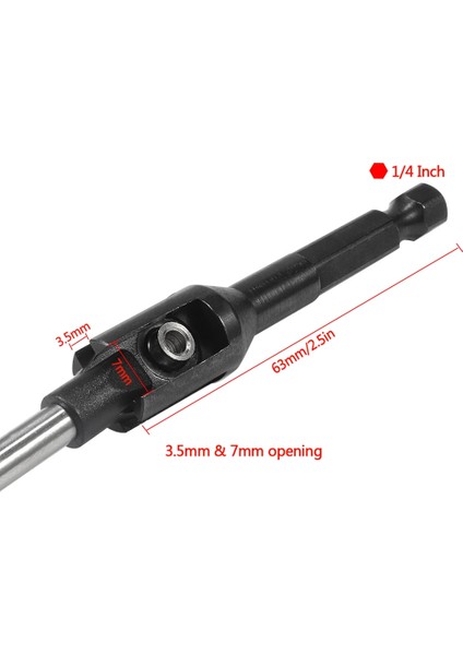 Hızlı Montaj Aracı Rotil Anahtarı ile 1/4 Inç Hex Shank Fit 5347 Çubuk Uçları Rc Paletli Bağlantılar Için Trx4 SCX10 Tf2, 3 (Yurt Dışından)