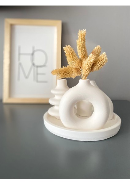 Iskandinav Tarzı 3'lü Minimal Vazo Set Bohem Vazo Pinterest Vazo Dekoratif Vazo Obje Pampas Vazosu