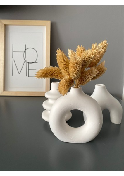 Iskandinav Tarzı 3'lü Minimal Vazo Set Bohem Vazo Pinterest Vazo Dekoratif Vazo Obje Pampas Vazosu modelleri