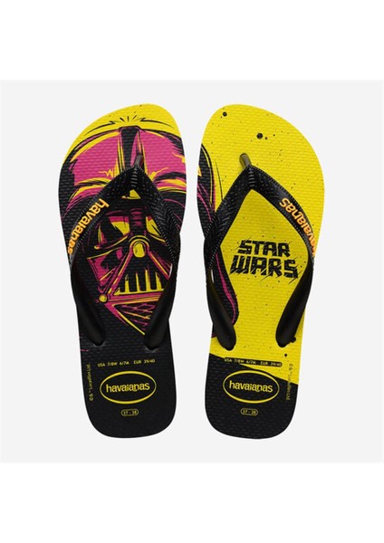 Parmakarası Terlik Star Wars Black/pop Yellow