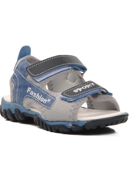 24-410-P Lacivert-Mavi Erkek Çocuk Sandalet