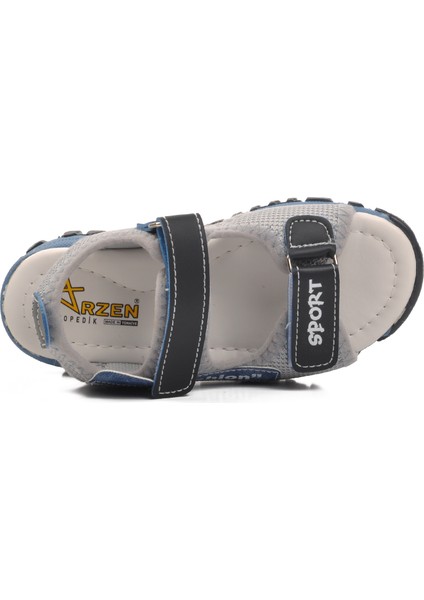 24-410-P Lacivert-Mavi Erkek Çocuk Sandalet