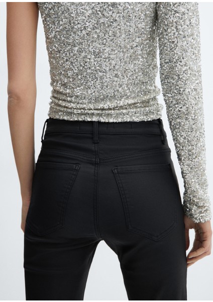 Sienna Flare Crop Mumlu Jean modelleri