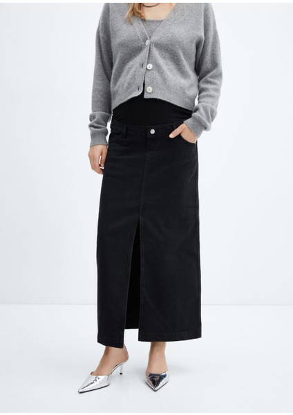 Hamile Denim Etek