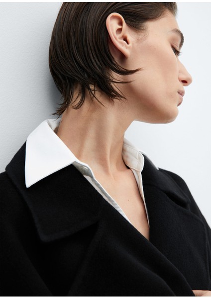 Kemerli Yün Palto modelleri