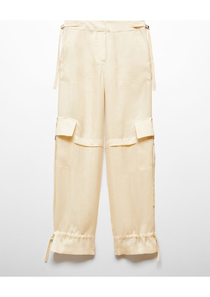 Lyocell Kargo Pantolon
