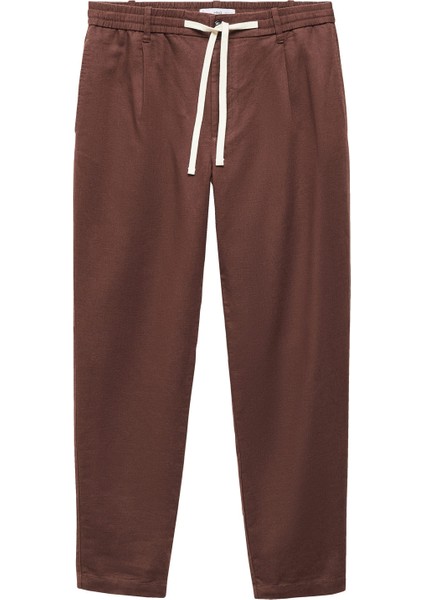 Bağcıklı Dar Paça Pantolon