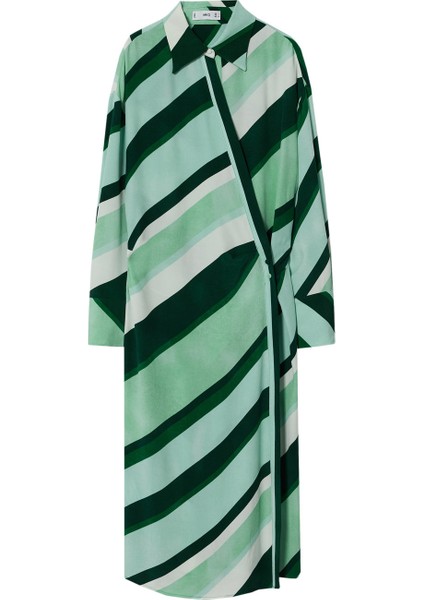 Çizgili Desenli Elbise fırsatları