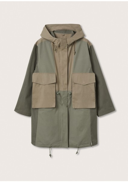 Oversize Pamuklu Parka