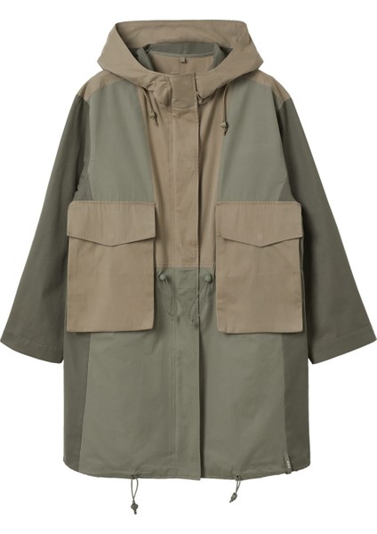 Oversize Pamuklu Parka