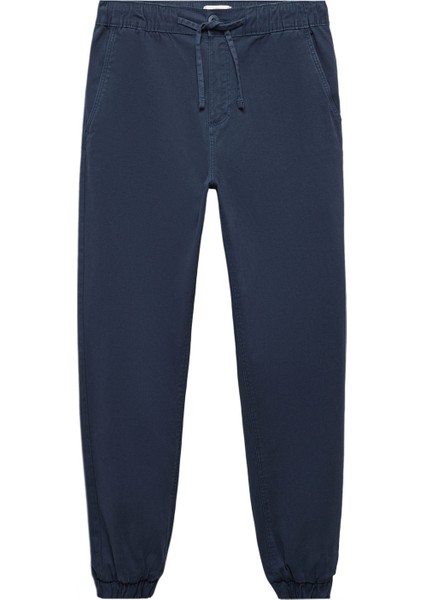 Mango Pamuklu Jogger Tarzı Pantolon