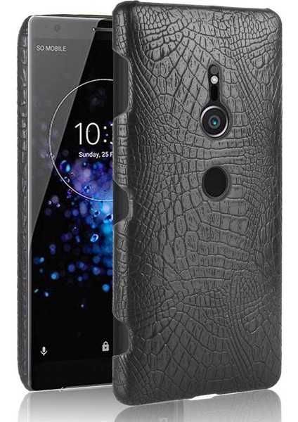 Sony Xperia Xz2 Anti Scratch Klasik Timsah Için Şık Klasik Kılıf (Yurt Dışından)