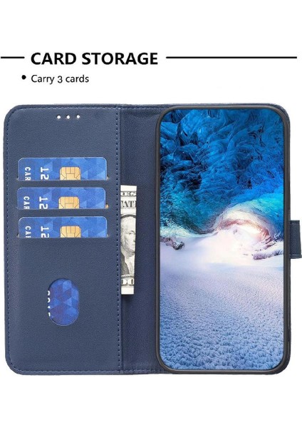 Oppo Bulmak Için Flip Case X6 Çoklu Kart Yuvası Cüzdan Çok Renkli Deri Kılıf (Yurt Dışından)