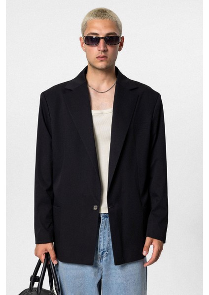 Oversıze Blazer Ceket Siyah fiyatları