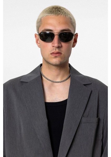 Oversıze Blazer Ceket Antrasit indirimleri