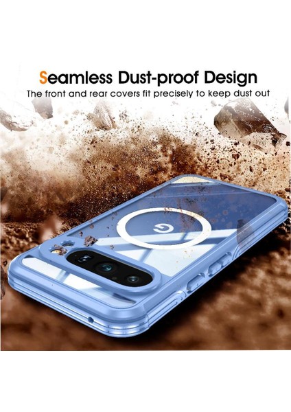 Google Pixel 9 Pro Xl Pet Koruyucu Film Için Miracase Manyetik Kılıf (Yurt Dışından)