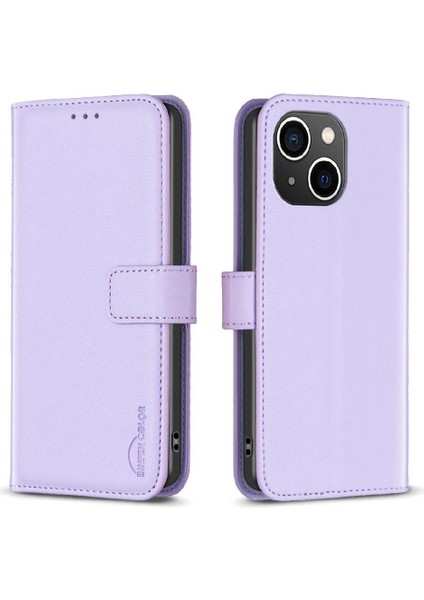 IPhone 14 Için Flip Case Artı Iş Deri Çanta Çoklu Kart Yuvası Cüzdan (Yurt Dışından)