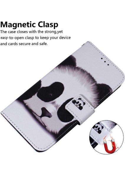 Samsung Galaxy A15 Için Flip Case 4g/5g Cüzdan Boyalı Manyetik Kapatma (Yurt Dışından)