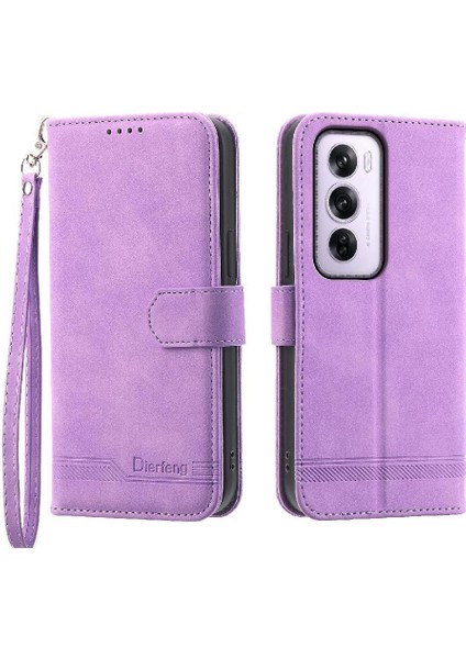 Oppo Oppo 12 Pro 5g Premium Bileklik Kart Yuvaları Nakit Cep Için Flip Case (Yurt Dışından)