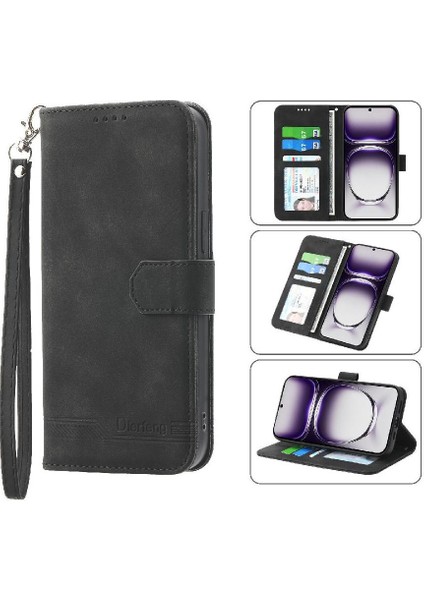 Oppo Oppo 12 5g Nakit Cep Manyetik Kapatma Kart Yuvaları Için Flip Case (Yurt Dışından)