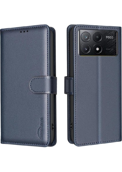 Xiaomi Redmi Krfid Rfıd Engelleme Manyetik Cüzdan Pu Deri Için Flip Case (Yurt Dışından)