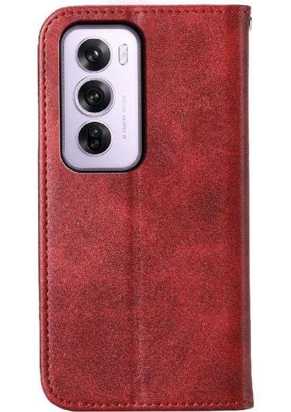 Oppo Oppo 12 Pro 5g Için Flip Case Standı El Kayışı Eşkenar Dörtgen Şekli Günlük Kullanım (Yurt Dışından) indirimleri