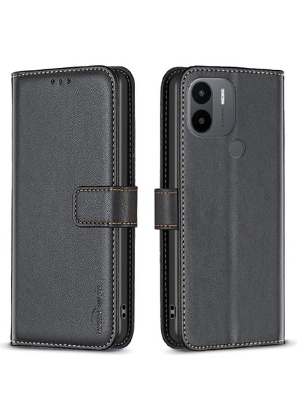 Xiaomi Redmi A1 Çoklu Kart Yuvası Çok Renkli Deri Kılıf Için Flip Case (Yurt Dışından)