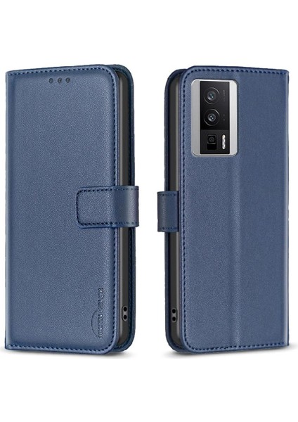 Xiaomi Poco F5 Pro Çoklu Kart Yuvası Cüzdan Iş Deri Için Flip Case (Yurt Dışından)