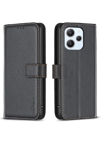 Xiaomi Redmi 12 4g Için Flip Case Cüzdan Iş Kılıf Çoklu Kart (Yurt Dışından)