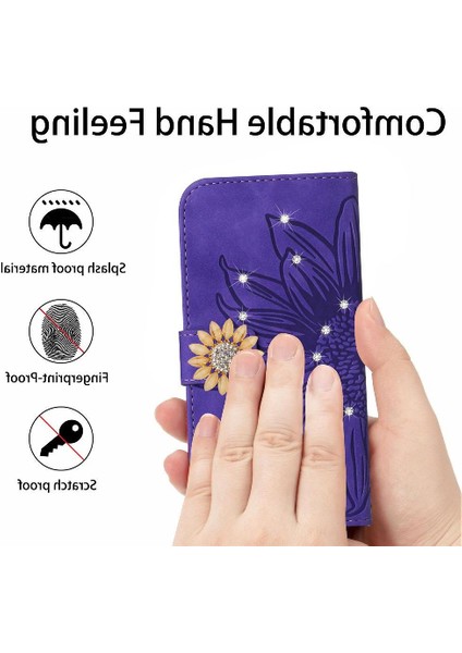 Oppo RENO12 Için Kılıf 5g Kart Tutucu Flip Cüzdan Kredi Kartı Darbeye Tpu (Yurt Dışından) modelleri