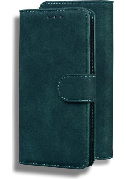 Realme Gt 6 Için Flip Case Standı Tutucu Premium Pu Deri Manyetik Kart (Yurt Dışından)