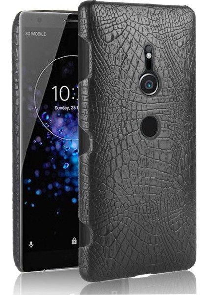 Sony Xperia Xz2 Anti Scratch Klasik Timsah Için Şık Klasik Kılıf (Yurt Dışından)