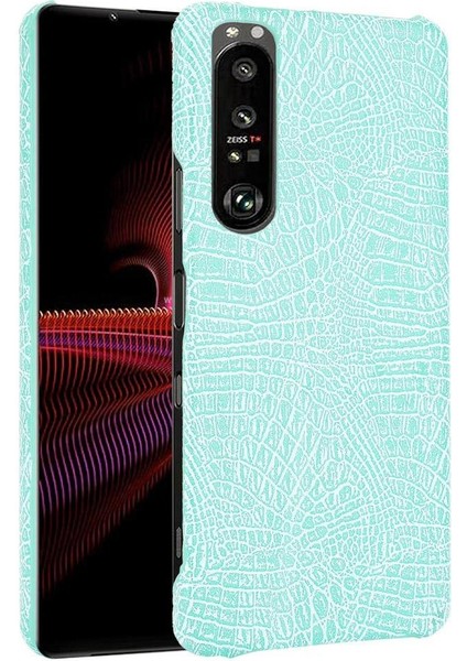 Sony Xperia 1 Iıı Klasik Timsah Moda Anti Için Şık Klasik Kılıf (Yurt Dışından)