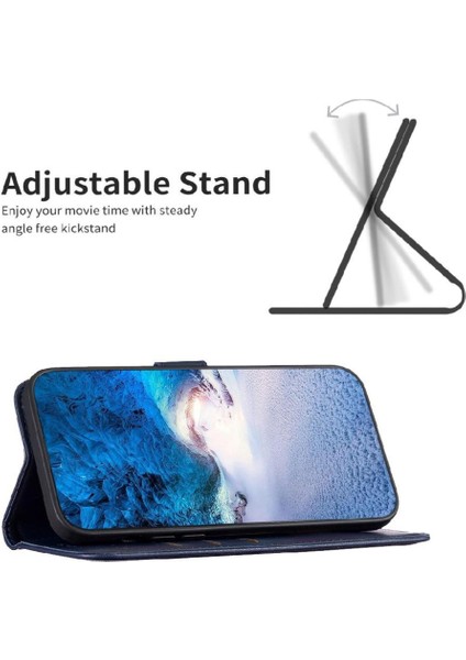 Xiaomi Redmi Not 12 Için Flip Case 5g Çok Renkli Deri Çanta Iş (Yurt Dışından)